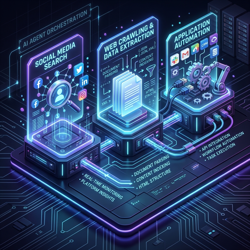 The AI Agent Tooling Trio: Comparing and Integrating Agent-Reach, Firecrawl, and Composio